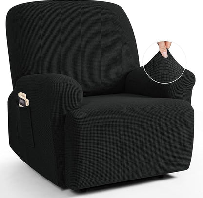TAOCOCO Oversized Recliner Chair Covers, 1 Seater Streach Recliner Covers Soft by TAOCOCO