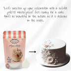 Confect White Fondant for Cake Decorating | Chef’s Choice Fondant Icing for Christmas Cakes, Cupcakes, Cookies & Baking – Smooth, Easy to Roll & Mold – Vanilla Flavor | Vegan, Gluten-Free, Nut-Free, Palm Oil-Free – 8.8 Oz