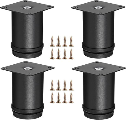 OwnMy 4PCS 3 Inch Stainless Steel Furniture Legs Feets Heavy Duty Metal Cabinet by OwnMy