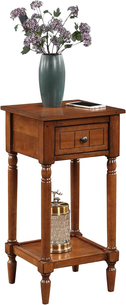 Convenience Concepts French Country Khloe 1 Drawer Accent End Table 14" - Image 4