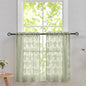 YJ YANJUN Vintage Lace Curtains 24 Inch Length- Boho Short Cafe Curtains by YJYANJUN