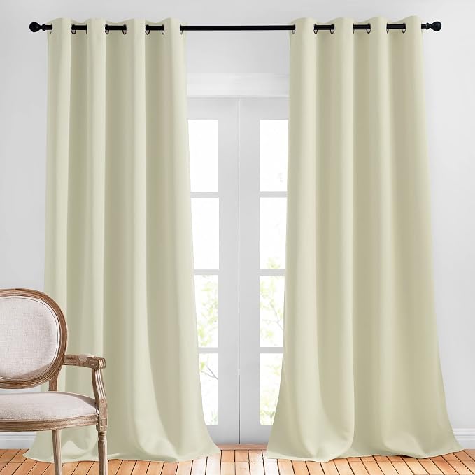 NICETOWN Room Darkening Curtains 108 inch Length by NICETOWN