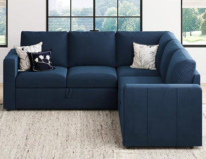 Belffin Modular Sectional Sleeper Sofa - Image 4