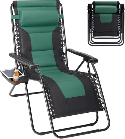Sweetcrispy Zero Gravity Chairs, Foldable Patio Reclining Chairs by Sweetcrispy