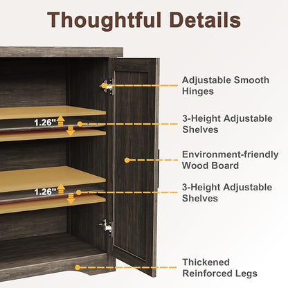 Memobarco Fluted Buffet Cabinet - Image 4