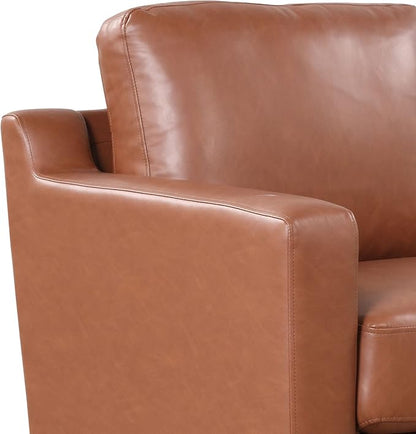 Serta Triton 55.5" Loveseat, Transitional Modern, Dreamcoil Comfort, Metal Legs - Image 6