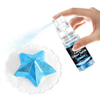 Blue Edible Glitter Spray - 15g Edible Blue Glitter for Cakes Food Grade Metallic Shimmer Powder Cake Spray for Cookie Decorating Chocolate Strawberry