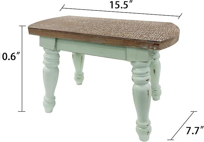 dwellington Farmhouse Wooden Plant Stand - Image 3