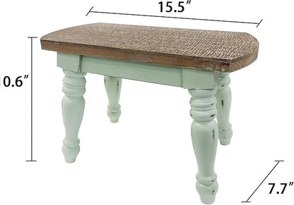 dwellington Farmhouse Wooden Plant Stand - Image 3