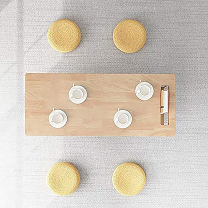 WoodShine Mid Century Modern Mini-Swing Wooden Coffee/Tea Table, Japanese - Image 2