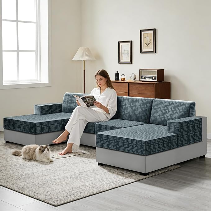 UNBBRRL Stretch Couch Backrest Cushion Cover - Image 6
