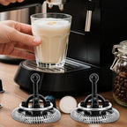 4pcs Milk Frother Replacement Parts for Nespresso, Replacement Whisks & Spring Rings Set Milk Frother Whisk Accessories Compatible with Nespresso Aeroccino 3/4/Plus
