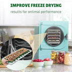 5 Sets Medium Freeze Dryer Tray Dividers Compatible with Harvest Right Trays, Freeze Dried Strawberrie Candy Fruit Dog Cat Treats Tray Dividers, Ideal Accessories for Freeze Dryer Owner(Green)