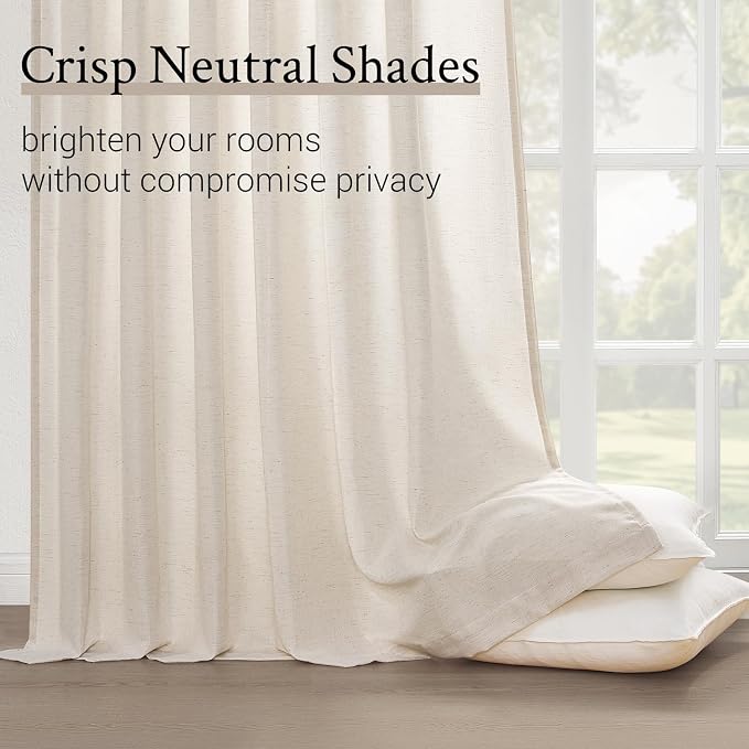 Pinch Pleated 92 Inch Curtains 2 Panels - Image 5