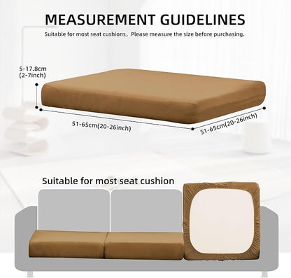 14Pcs Outdoor Cushion Covers, Elastic Patio Cushion Covers | Washable, - Image 2