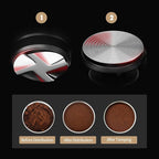 MHW-3BOMBER Coffee Distributor 54mm, 53.35mm Espresso Distribution Tool fit for 53mm/54mm Breville Portafilter, Height Adjustable Espresso Distributor, Detachable CD Espresso Leveler,T6093L4-OS