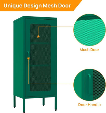 Slim Metal Storage Cabinet - Image 6