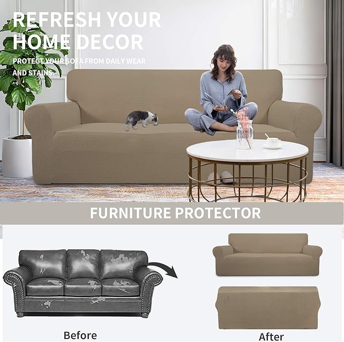 Easy-Going Stretch Couch Covers - Image 3