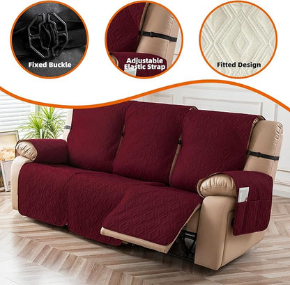 Genina Waterproof Reclining Couch Cover - Image 7