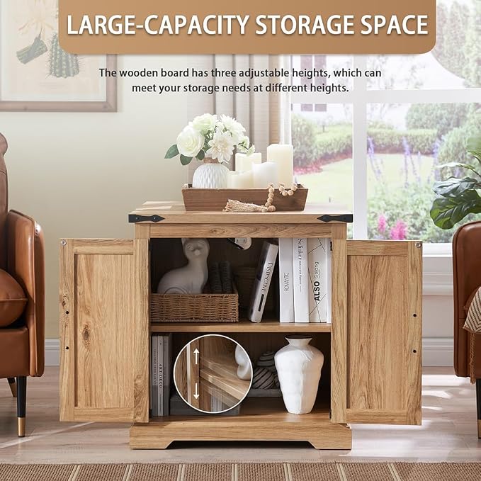Barnyatoh Farmhouse Boho End Table - Image 5