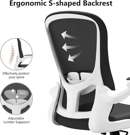 Ergonomic Office Chair, Comfort Swivel Home Office Task Chair, Breathable Mesh - Image 8
