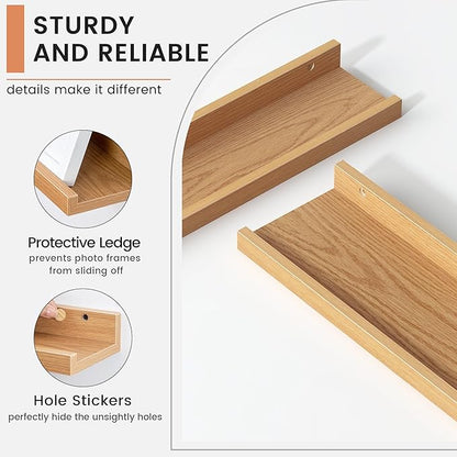 FLYJOE Floating Picture Ledge Shelves - Image 4
