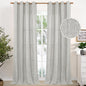 YoungsTex Extra Long Linen Curtains 95 Inch Length by YoungsTex