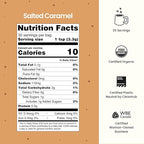 Blume Superfoods Latte - Salted Caramel Powder, Dandelion Root powder, Maca Powder, Pink Himalayan Salt, Low-Sugar, Inflammation support, Organic, Vegan And Keto Friendly - 25 Servings