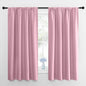 NICETOWN Blackout Curtains for Bedroom, Rouge Pink, 1 Pair, 42 by 45-inch by NICETOWN