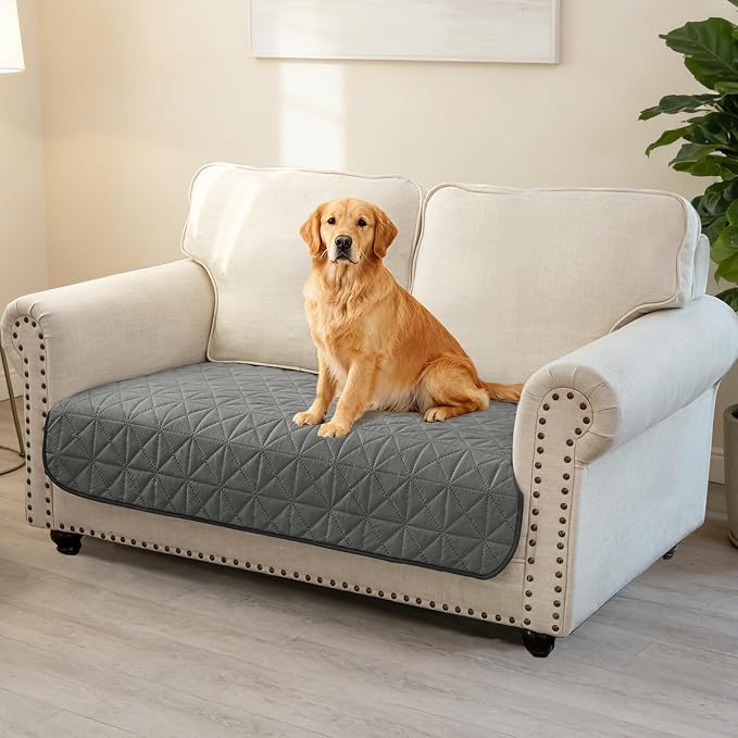 Ameritex Sofa Cover Waterproof for Seats Couch Cover for Dogs Pet Couch Cover - Image 5