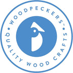 Wooden Mini Rolling Pin, 5 Inches Long, Pack of 6, Great for in The Kitchen, Play-doh, Crafting and Imaginative Play, by Woodpeckers