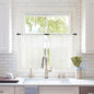 MIULEE Short Sheer Curtains 30 Inch Length 2 Panels, 29 x 30 Inches, Ivory | by MIULEE