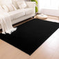 SHACOS Ultra Soft Faux Rabbit Fur Area Rug 4'x6', Non Slip Washable Padded by SHACOS