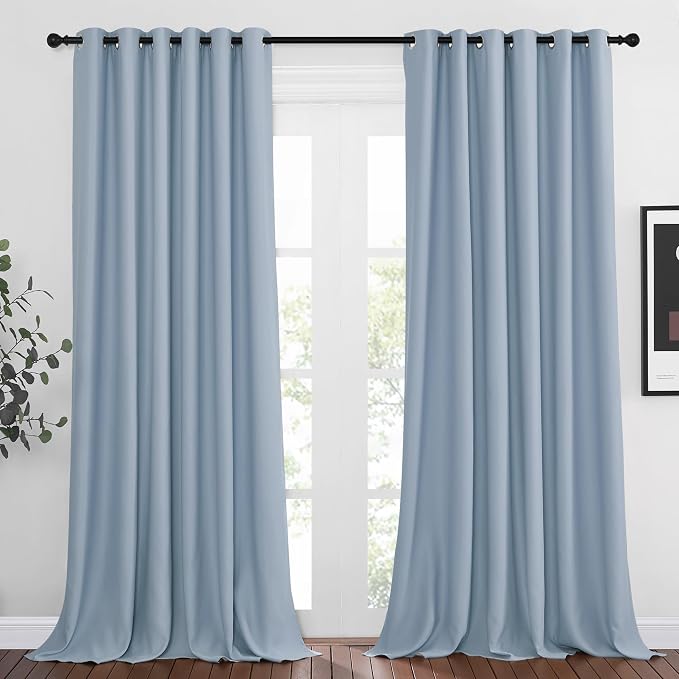 NICETOWN Room Darkening Extra Long Curtains by NICETOWN