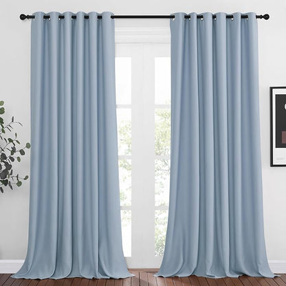 NICETOWN Room Darkening Extra Long Curtains by NICETOWN