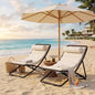 Outdoor Chaise Lounge Chair Set of 2, Patio Chaise Lounge Recliner, Poolside by OwnMidcenzarQuality