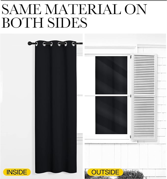 NICETOWN Blackout Curtains Panels - Image 5