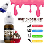 Food Coloring Gel - Vibrant Color Gel Food Coloring for Cake Decorating, Baking, Easter Egg, Icing - Tasteless Food Color Dye for Fondant, Cooking, Slime, Airbrush (White, 5.3oz)