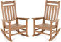 Stoog Patio Rocking Chairs Set of 2, All-Weather Outdoor & Indoor Porch Rocker by Stoog