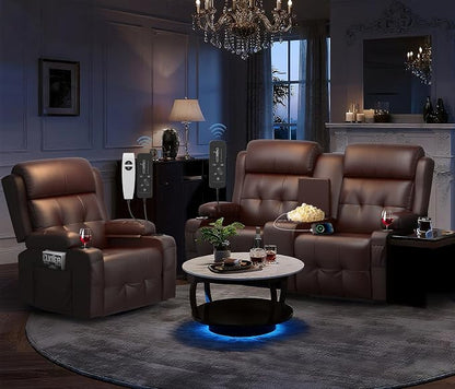 Recliner Sofa Set, RV Wall Hugger Recliners by TOMOSLTER