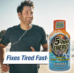 5-Hour Energy Extra Strength Shots Variety Pack, 30 Count (1.93 fl oz) - Extra Strength Berry, Tidal Twist, Strawberry Banana Flavors