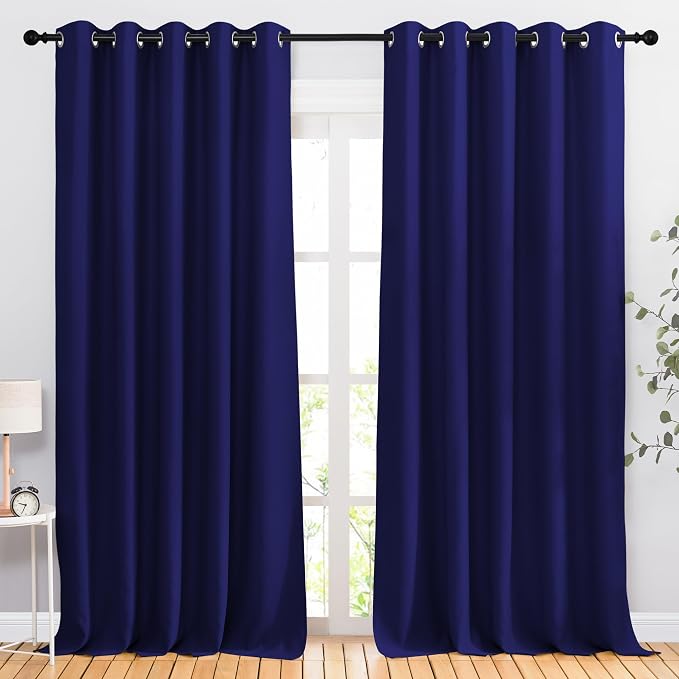 NICETOWN Bedroom Blackout 110 inch Curtains by NICETOWN