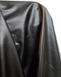 NAT Leathers | Black Garment Soft Faux Vegan Leather PU | by The Yard Synthetic by NATLeathers