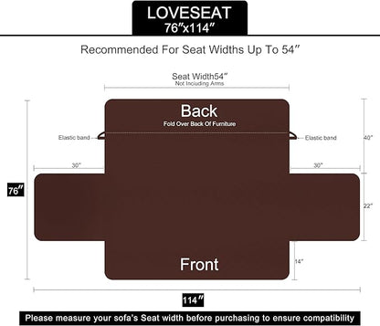 U-NICE HOME Loveseat Sofa Cover - Image 6