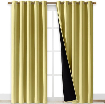 NICETOWN Total Shade Curtains and Draperies, Heavy-Duty Full Light Shading by NICETOWN