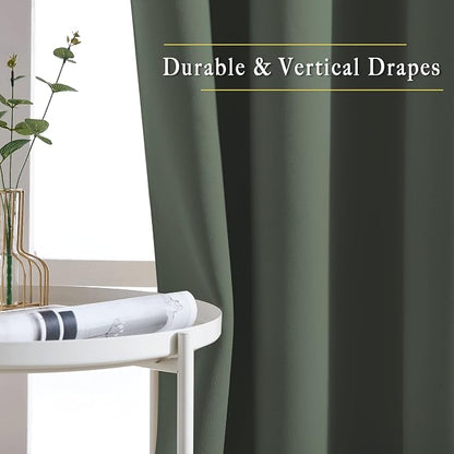 NICETOWN Blackout Curtains 45 inch Long - Image 4