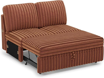 Belffin Corduroy Sleeper Sofa - Image 9