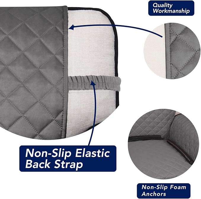 PureFit Reversible Quilted Couch Covers - Image 3