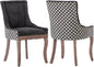 Modern Dining Chairs Set of 2, High Back Dining Chairs Side Chairs by MZDOO
