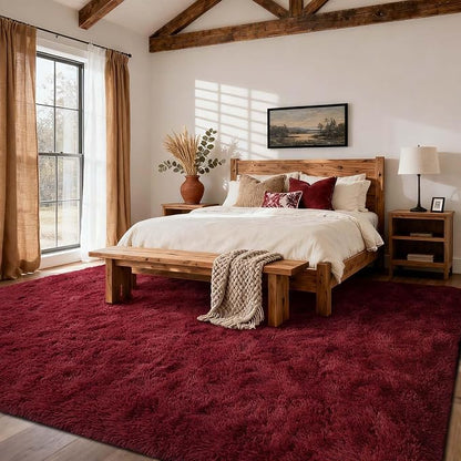 8x10 Ft Extra Large Shag Rugs for Living Room, Ultra Soft Fluffy Furry Area - Image 2